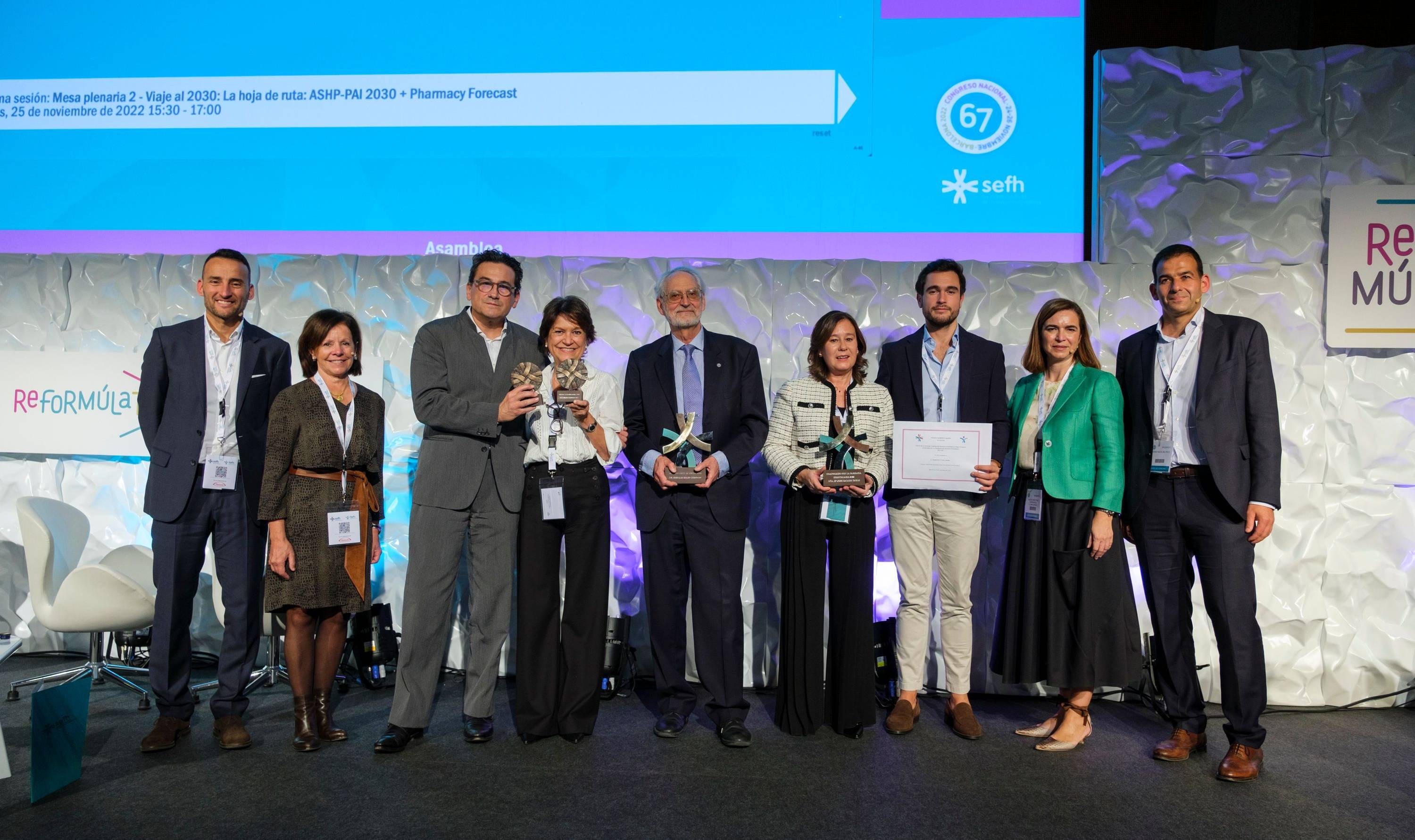 La SEFH entrega sus premios honoríficos de 2022