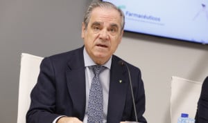 El presidente del Consejo General de Colegios Oficiales de Farmacéuticos (Cgcof), Jesús Aguilar.