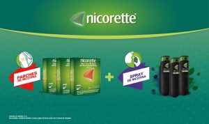 Nicorette, resultados de terapia combinada para dejar de fumar