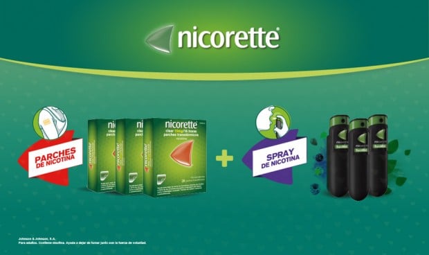 Nicorette, resultados de terapia combinada para dejar de fumar