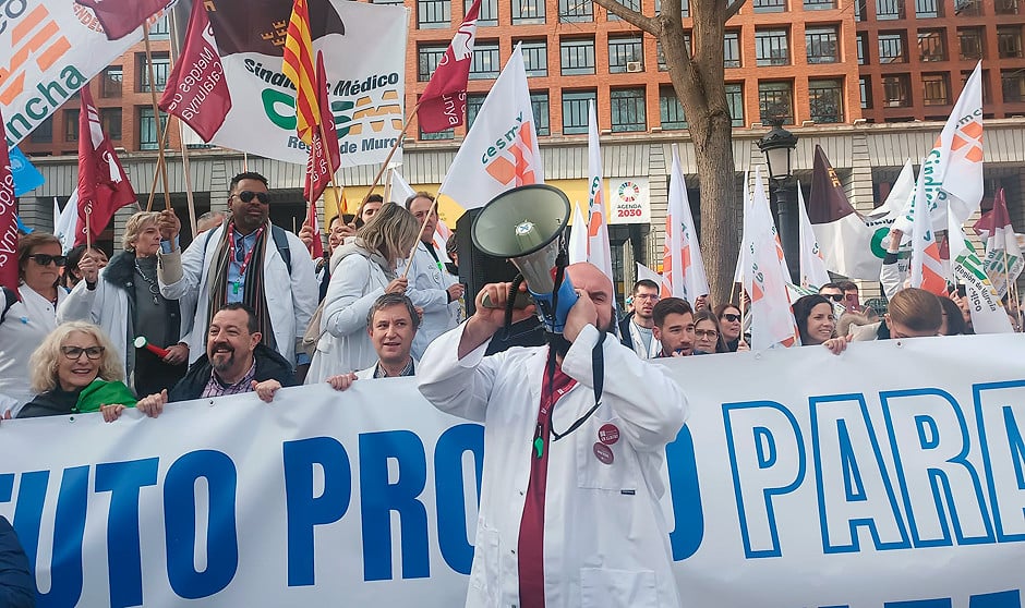 La unión médica para el 13J lima asperezas con dudas sobre representación