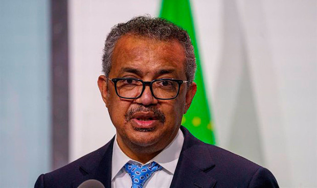   Tedros Adhanom, director general de la Organización Mundial de la Salud (OMS).