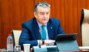 Antonio Sanz, consejero de Sanidad, Presidencia y Emergencias de la Junta de Andalucía