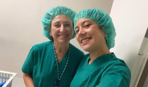 Gabi Maillo, estudiante de tercer año de Medicina, cuenta a Redacción Médica la influencia que tuvo en ella su madre al estudiar Medicina