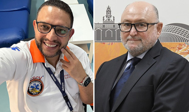 Julio Armas y Antonio Valero Santiago, médico de Urgencias y médico especialista en Alergología, respectivamente