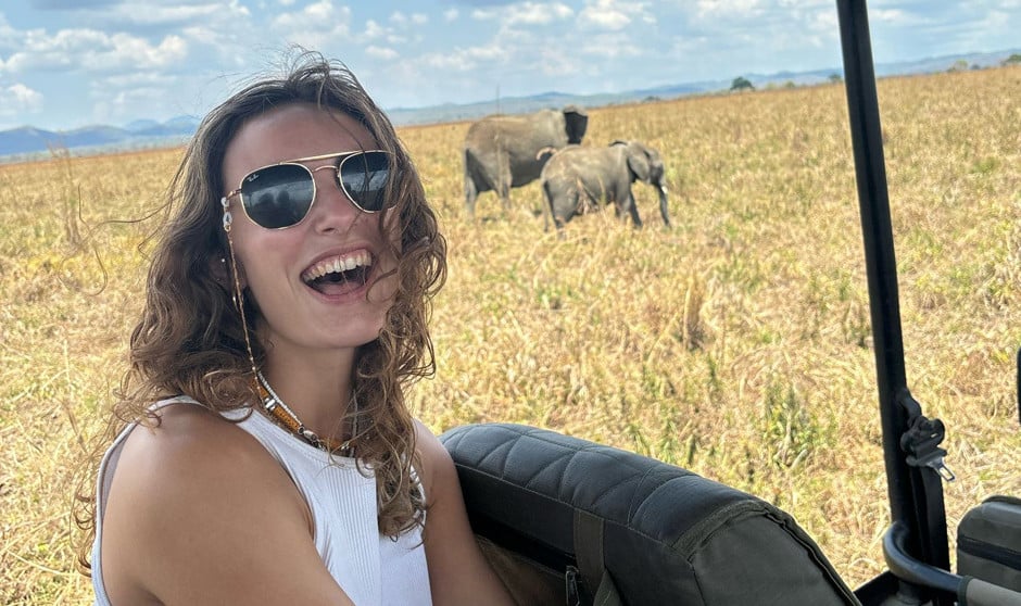 Sofía Sainz, enfermera, viajó durante un mes a Tanzania para hacer un voluntariado.