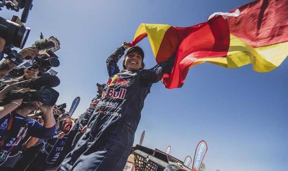 Cristina Gutiérrez, de odontóloga a ganadora del Dakar