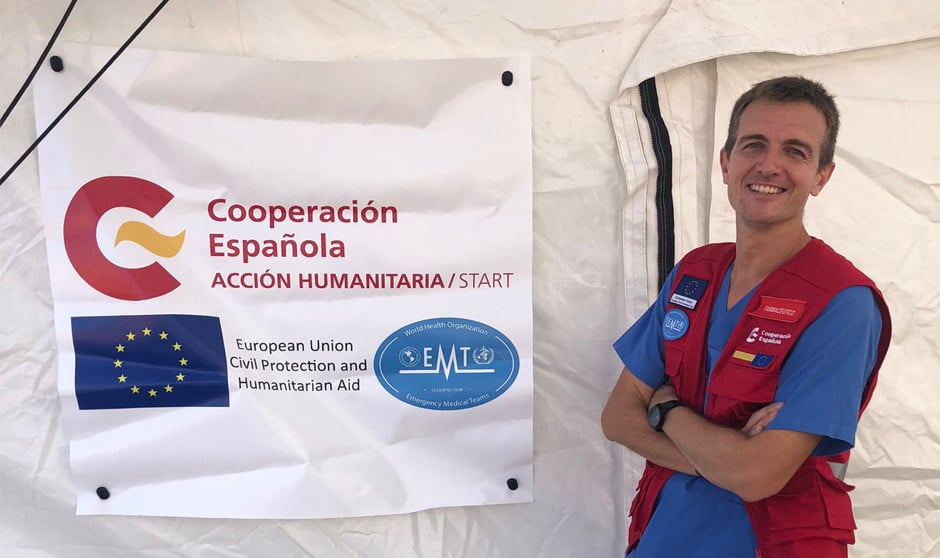 El farmacéutico español que se enfrenta a huracanes: "Estamos preparados"