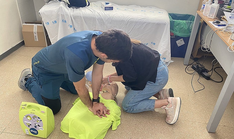 Los alumnos de la Complutense y la Autónoma hacen el ECOE