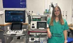 Lidia, la única española en la élite femenina de la endoscopia mundial