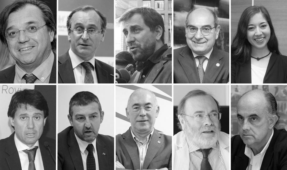 Los 10 protagonistas de la sanidad en 2016