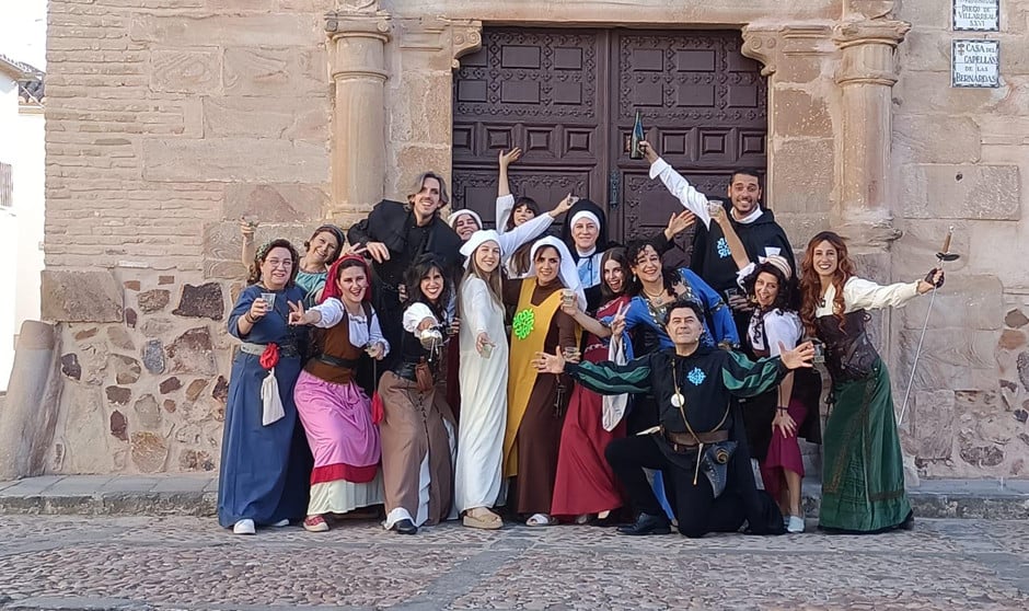 Álvaro Moreno impulsó la creación de un grupo de teatro para profesionales sanitarios. 