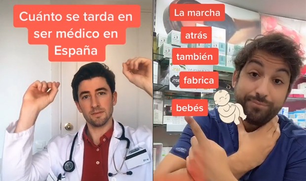 Sanitarios en TikTok: "Podemos disipar dudas y acercarnos a la población"