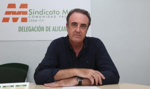 Víctor Pedrera, secretario general de CESM, que anuncia una propuesta propia de Estatuto facultativo para septiembre