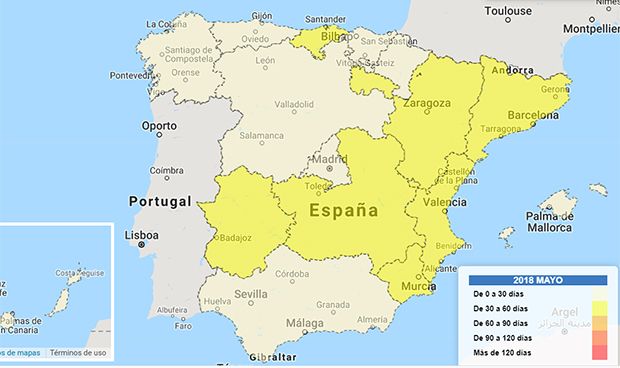 Las CCAA pagan a sus proveedores sanitarios 2 días antes en mayo