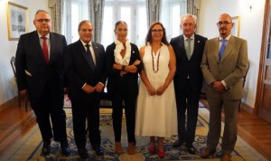 Alejandro Vázquez, Filippo Anelli, Zulema Gancedo, Manuela García, Tomás Cobo y César Pascual