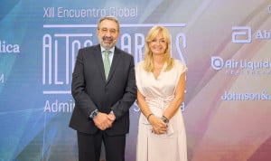 Jesús Fernández Sanz y Esther María Monzón, consejeros de Sanidad de Castilla-La Mancha y Canarias analizan las prioridades sanitarias de los territorios.