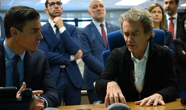 Las confidencias de Sánchez y Simón en su visita a Sanidad