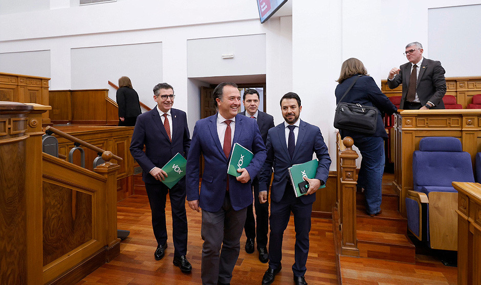 Grupo Parlamentario Vox en las Cortes de Castilla-La Mancha.