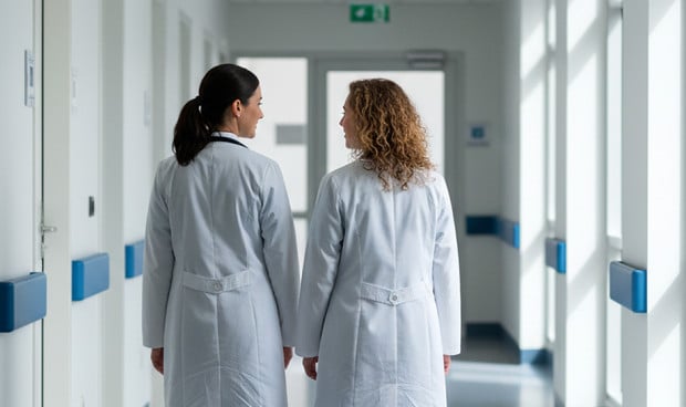 Un hallazgo del informe es que el alto nivel de feminización en la base de la profesión no se ha traducido aún en una equidad en los niveles directivos