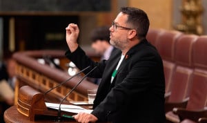  El portavoz de Adelante Andalucía, José Ignacio García, defiende la Ley para hacer gratis las gafas a menores.