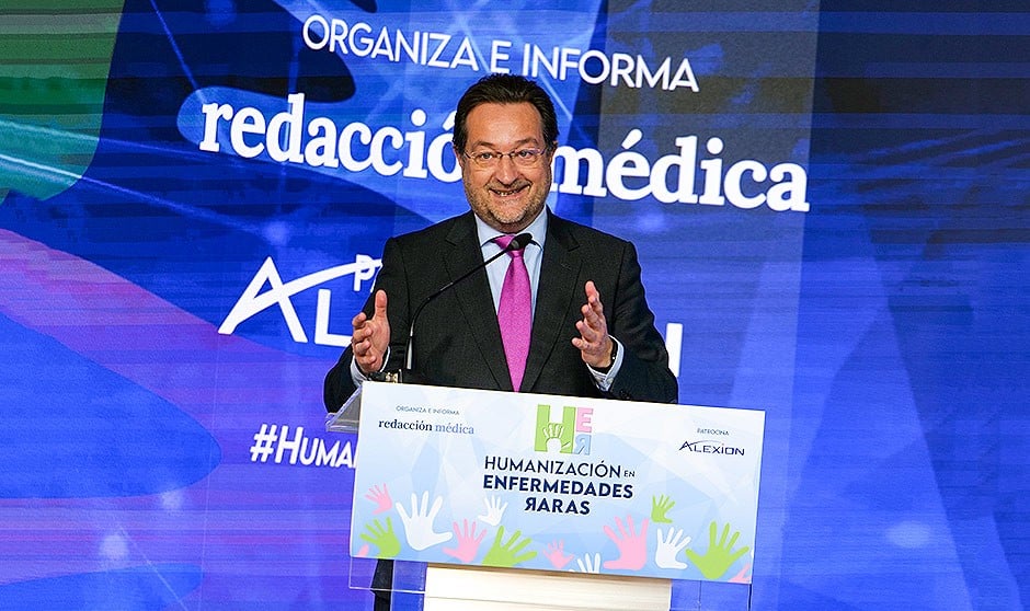 Fernando Prados, viceconsejero de Asistencia Sanitaria y Salud Pública de la Consejería de Sanidad de la Comunidad de Madrid, ha inaugurado la jornada 'Humanización en enfermedades Raras', organizada por Redacción Médica.  