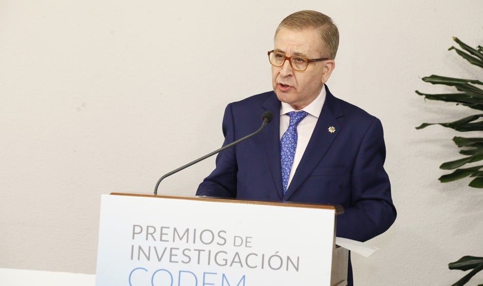 Jorge Andrada, presidente del Codem, organización que reivindica más medios enfermeros para los cuidados paliativos 