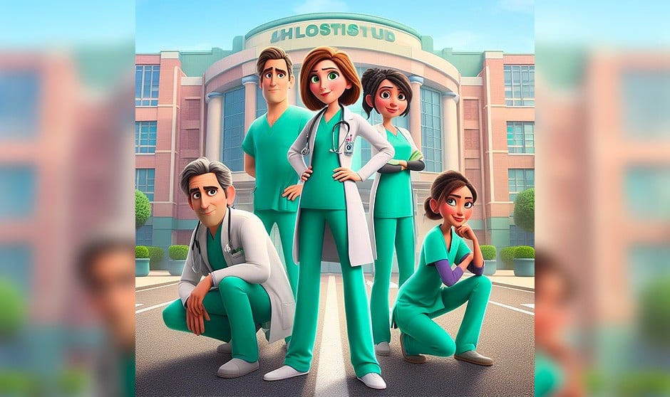 Las especialidades médicas 'saltan' al mundo Pixar para verse de película