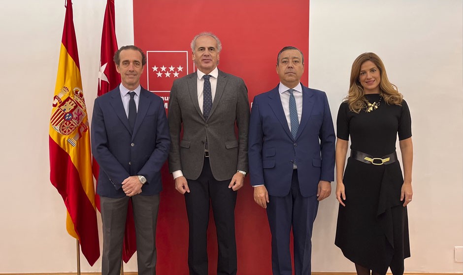 Encuentro entre el Consejo de Dentistas y la Consejería de Sanidad de la Comunidad de Madrid. 