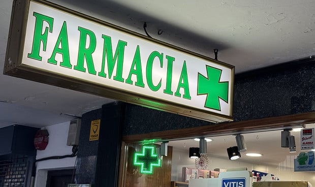 Una oficina de farmacia. 