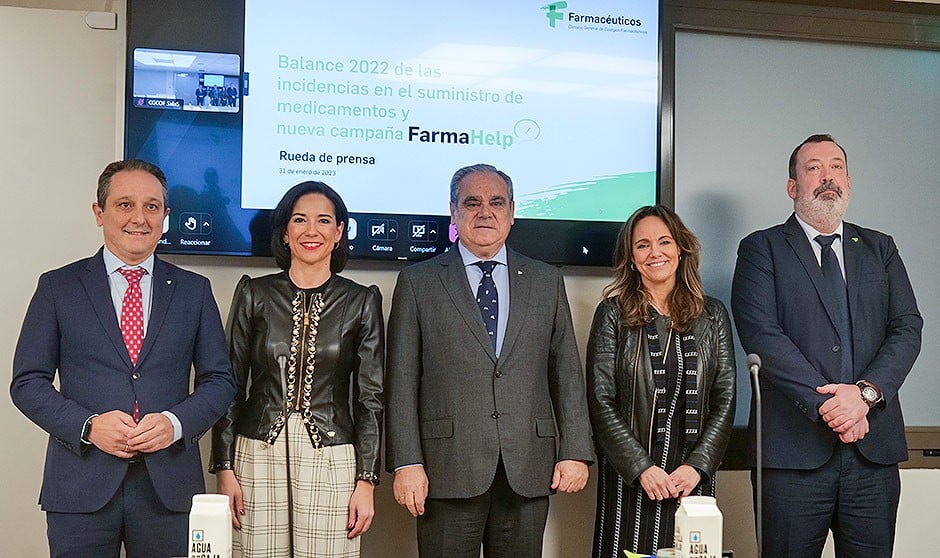 El Consejo General de Farmacia presenta su informe de suministro de medicamentos de 2022. 