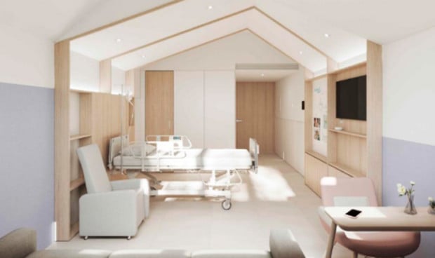 Las habitaciones de Sanitas Valdebebas unirán tecnología y humanización