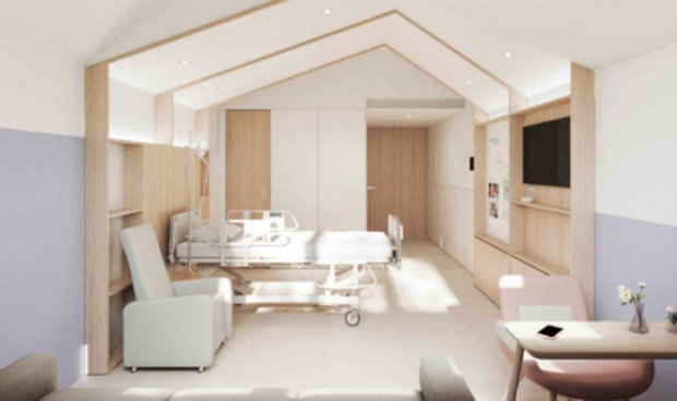 Las habitaciones de Sanitas Valdebebas unirán tecnología y humanización