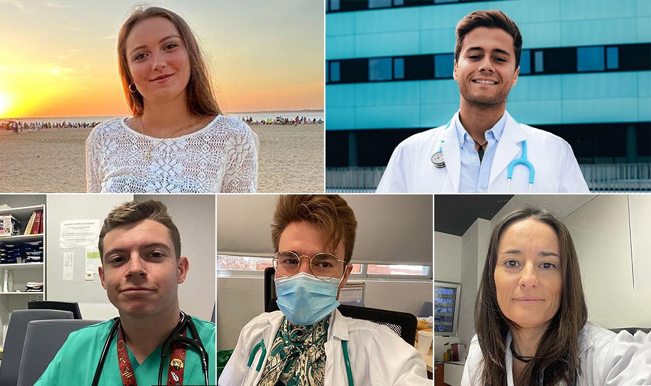 Varios médicos explican sus miedos ejerciendo con los pacientes y durante sus estudios de Grado de Medicina y MIR