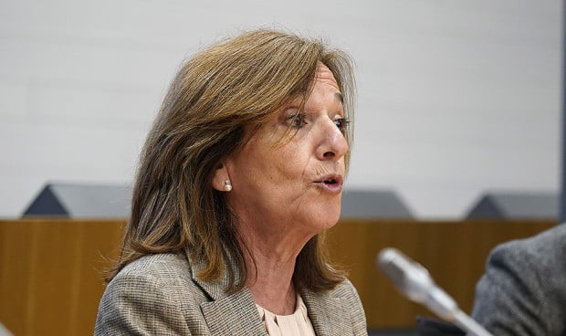 Mirenchu del Valle, presidenta de Unespa, explica la facturación del seguro de salud.