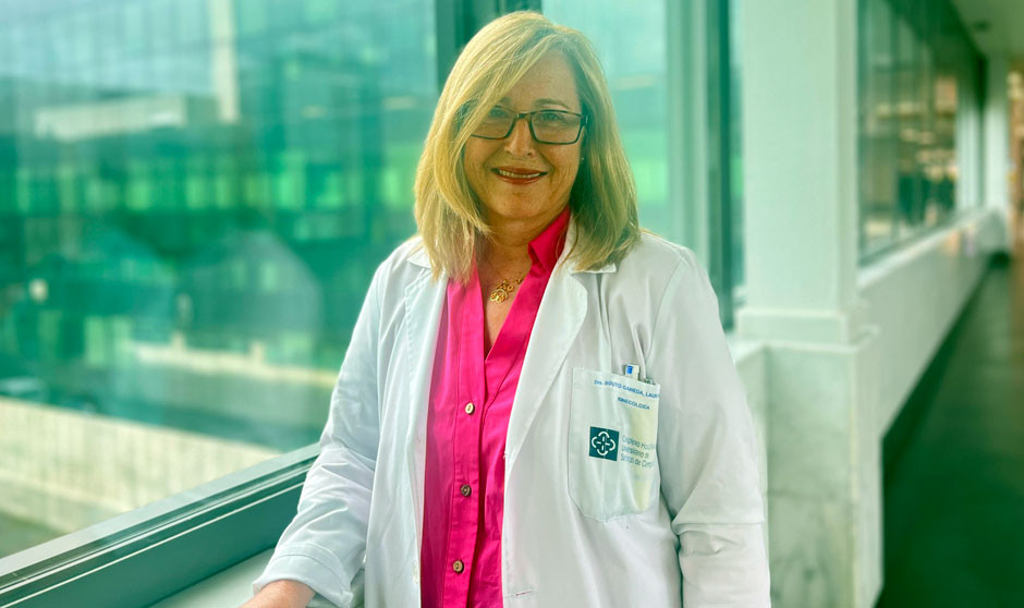 Ginecóloga en Santiago de Compostela, médica Laura Souto.