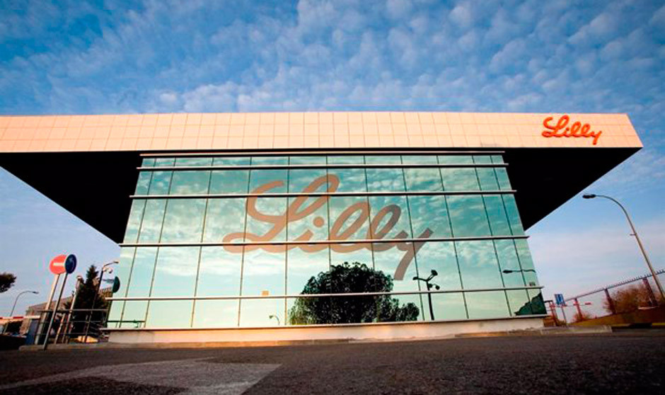 Sede de Lilly, empresa laboratorio de selpercatinib (Retsevmo)