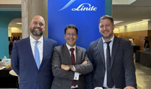 El equipo directivo de Linde Médica España. 