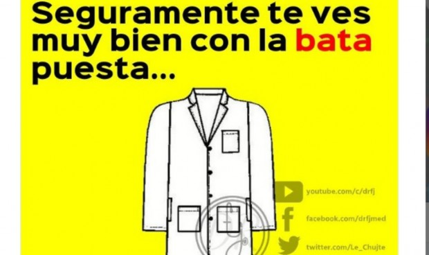 Llevar la bata fuera del hospital, un riesgo para la salud de los pacientes