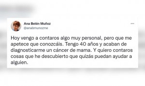 Lo que ha descubierto una ginecóloga de su cáncer de mama