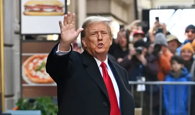 El presidente de los EEUU, Donald Trump. 