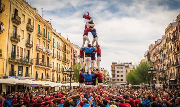 Los castellers de Madrid buscan enfermero