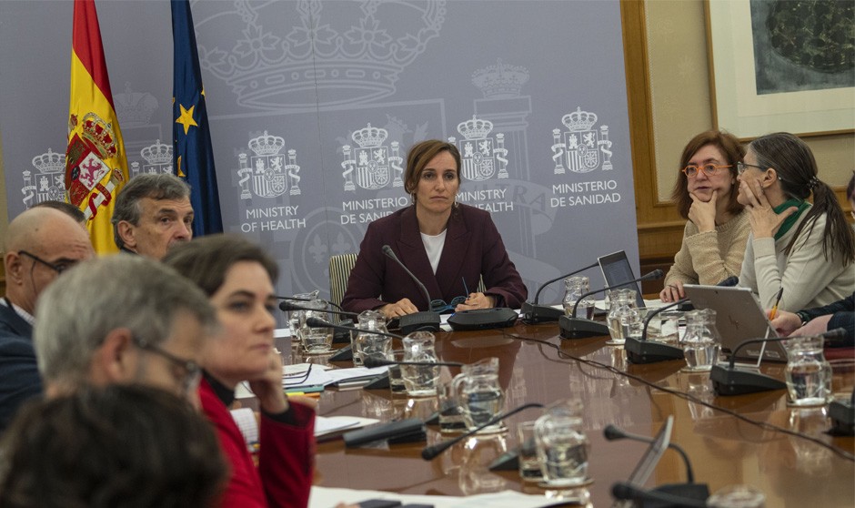 Mónica García preside su primera reunión del Consejo Interterritorial del SNS como ministra de Sanidad. 