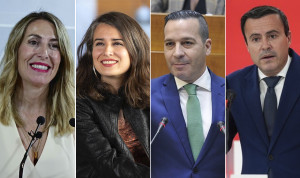 Los cuatro candidatos a unas elecciones de Extremadura con acento sanitario