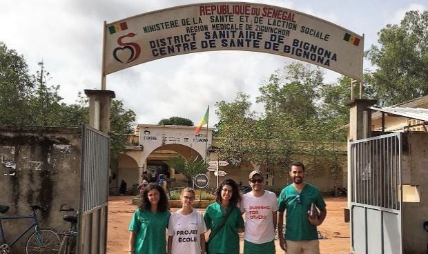 Los empleados de Cofares ofrecen ayuda humanitaria en Senegal