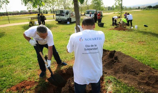 Los empleados de Novartis se vuelcan con los colectivos más necesitados