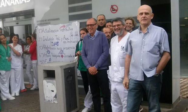 Los enfermeros de guardias localizadas, en huelga tres días a la semana