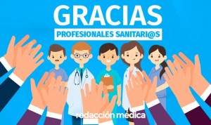 Los españoles envían más de mil mensajes de agradecimiento a los sanitarios