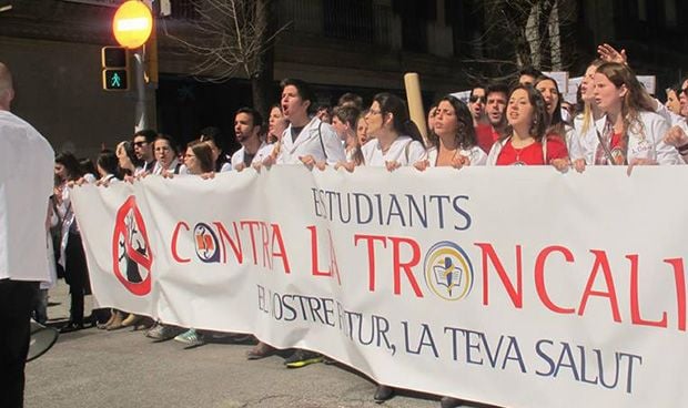 Los Estudiantes de Medicina catalanes, dispuestos a dar guerra