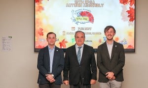  Víctor Díaz, Jesús Aguilar y Javier Seijo se han encargado de la presentación del 19º EPSA Autum Assembly.